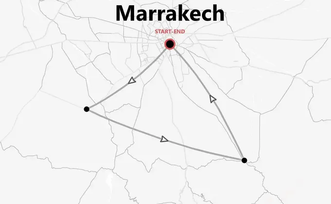 Marrakech Express: desierto de Agafay y valle de Ourika