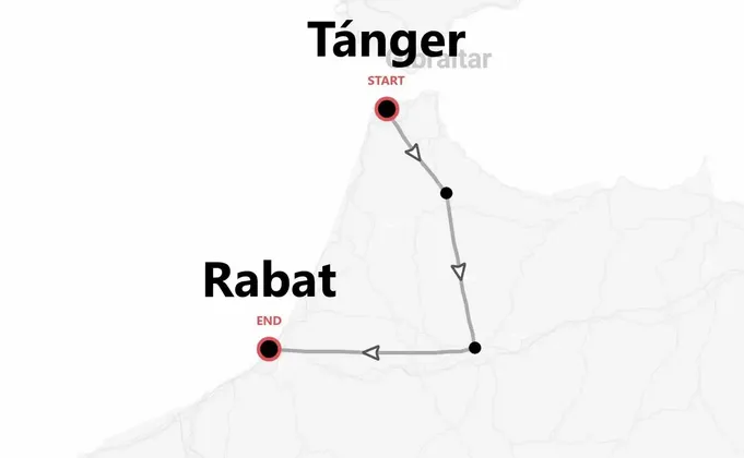 Norte de Marruecos Express: Tanger, Chefchaouen, Fez y Rabat