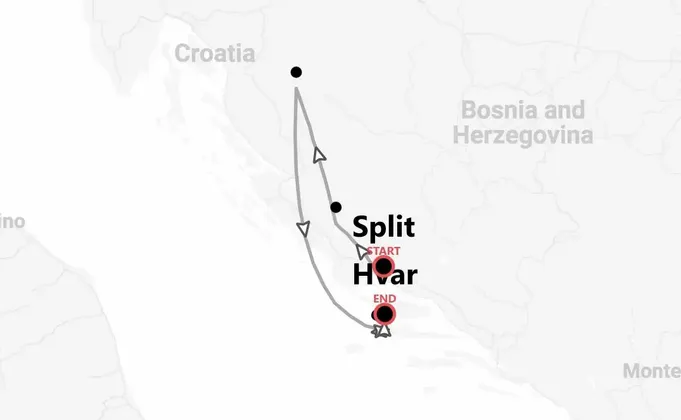 Croacia Beach Life: de Split a la isla de Hvar