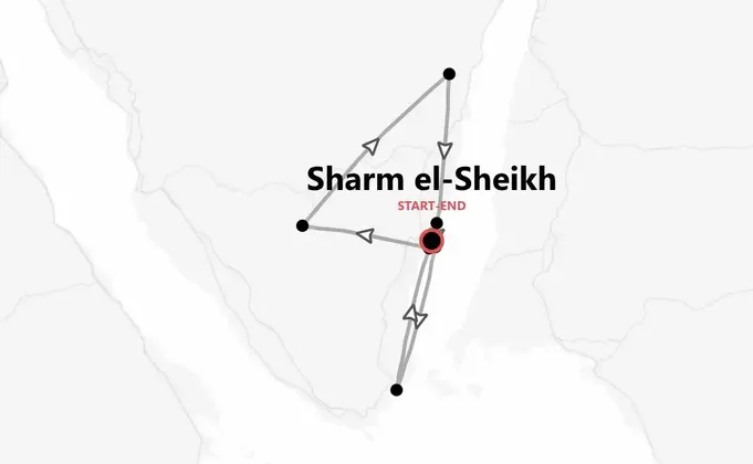Egypt Beach Life: snorkel or dive in Dahab, Mount Sinai and local culture