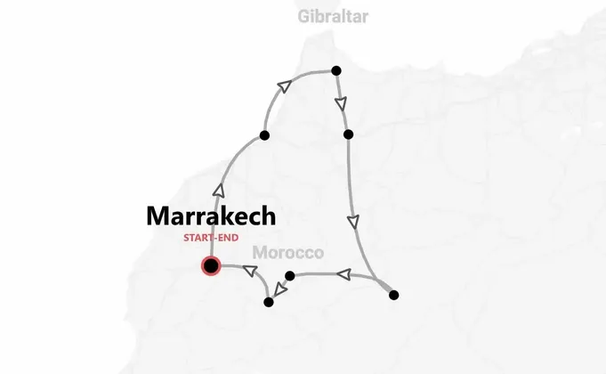 Marocco 360°: Marrakech, Chefchaouen, Fès e il deserto