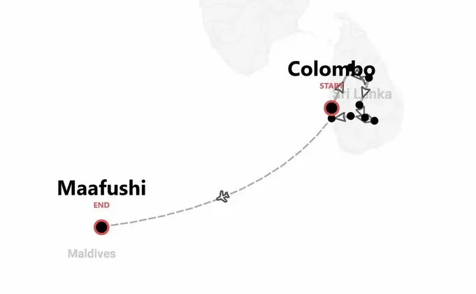 Sri Lanka e Maldive: da Ella all'atollo di Maafushi