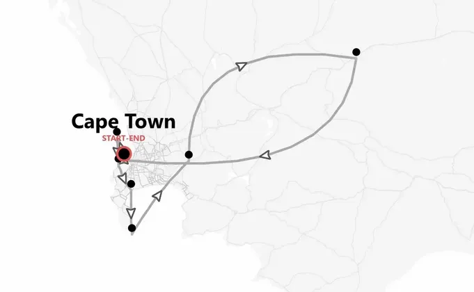 Cape Town 360° : Océan, Montagne et Safari en Afrique du Sud