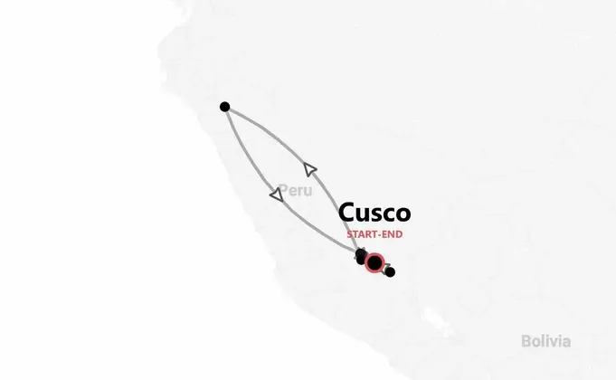 Perú trekking: Salkantay, Machu Picchu y Montaña 7 Colores