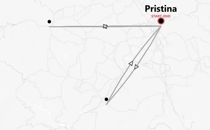 Kosovo express: fuori rotta nei Balcani, da Pristina a Peja