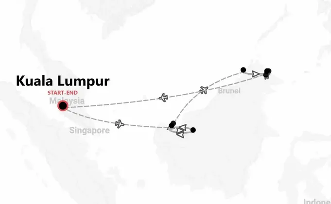 Malesia 360°: da Kuala Lumpur al Borneo