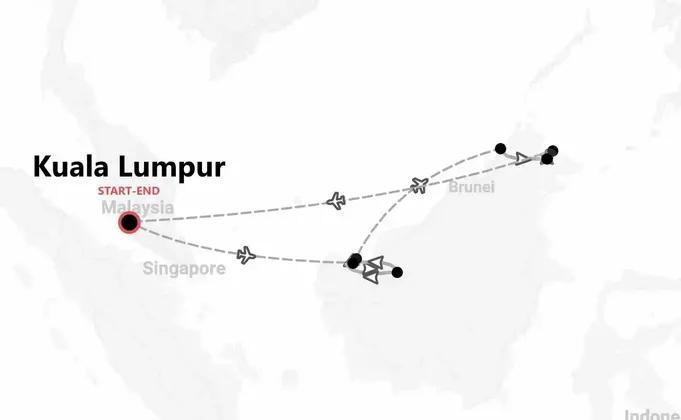 Malaisie : de Kuala Lumpur à Bornéo
