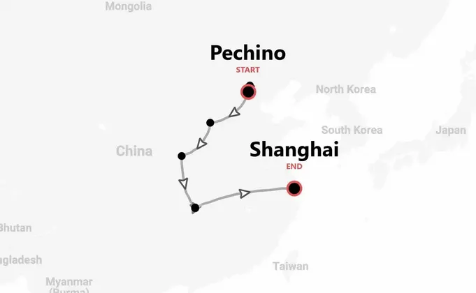 Cina: lanterne rosse, Grande Muraglia e monti fluttuanti di Avatar