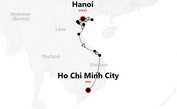 Vietnam 360°: from Hanoi to Ho Chi Minh City