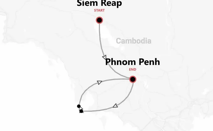 Kambodscha 360°: von Angkor bis zu den Stränden von Koh Rong
