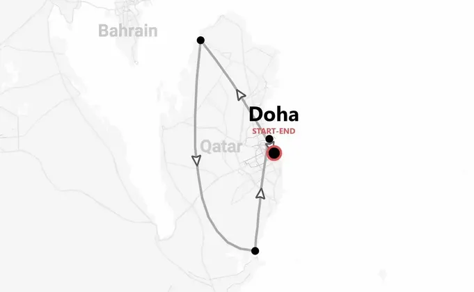 Qatar Express: Doha e le dune del deserto