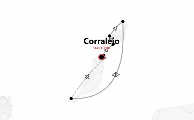 Fuerteventura et Lanzarote  360° : entre plages et volcans