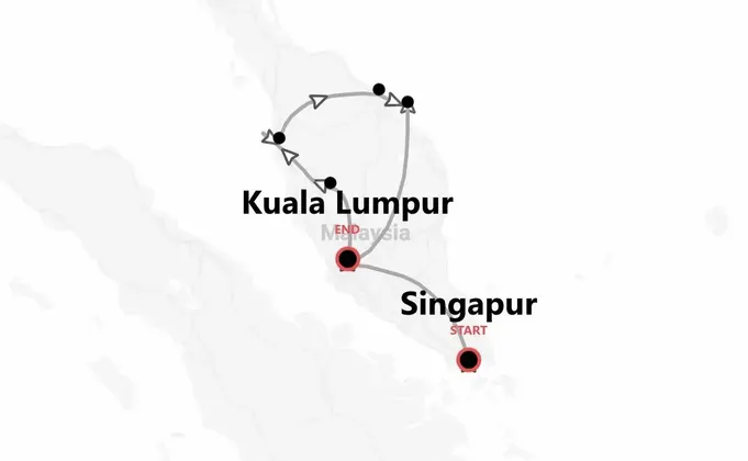 Singapur & Malaysia: Von Skyline bis Inselparadies