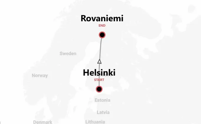 Lapponia finlandese Express: a caccia dell'aurora boreale
