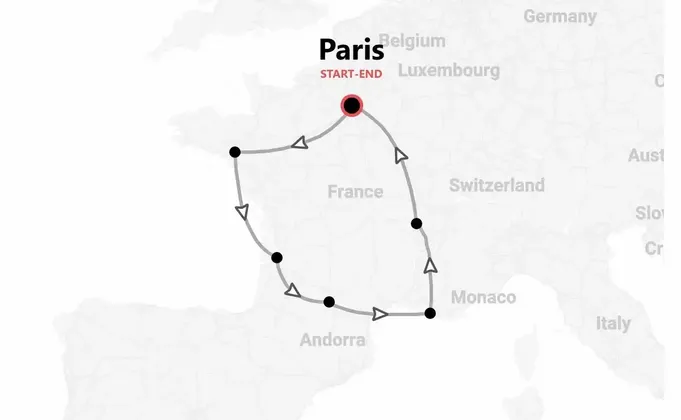 Francia 360°: Parigi, Bordeaux e Lione tra vino e castelli