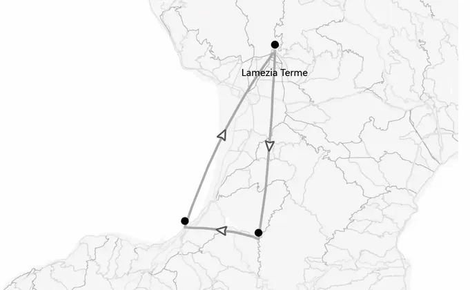 Calabrien Wandern Express: der Coast to Coast Weg