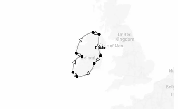 Irlande 360° : du sud au nord de l'île d'Émeraude