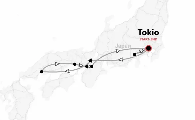 Japón 360º: descubriendo Tokio, Kioto, Hiroshima y Osaka