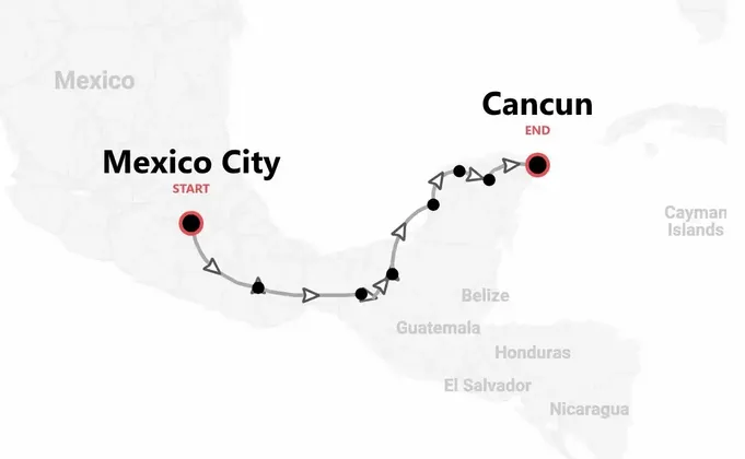 Mexico 360°: Mexico City, Cancun, and the Wonders of Oaxaca
