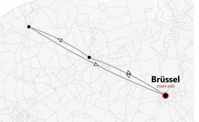 Belgien: Gent, Brüssel und Brügge