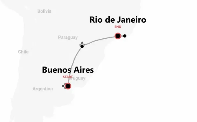 Argentinien und Brasilien 360°: echtes südamerikanisches Abenteuer