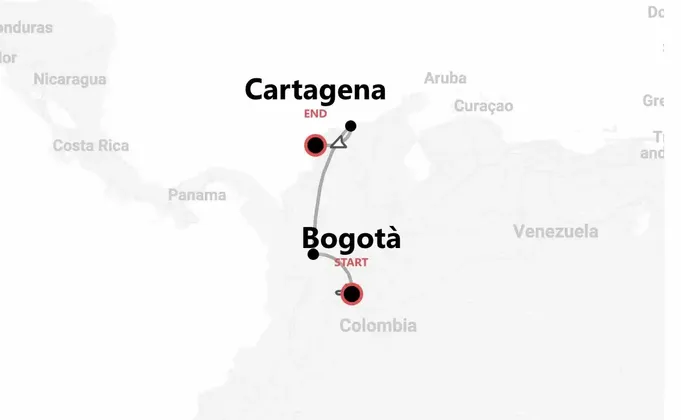 Kolumbien 360° Backpack: Von den Anden bis zur Karibik