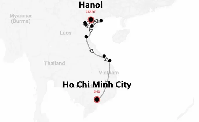 Vietnam 360°: from Hanoi to Ho Chi Minh City