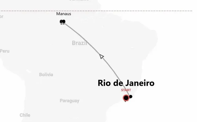 Brazil expedition: from Rio de Janeiro to the Amazon