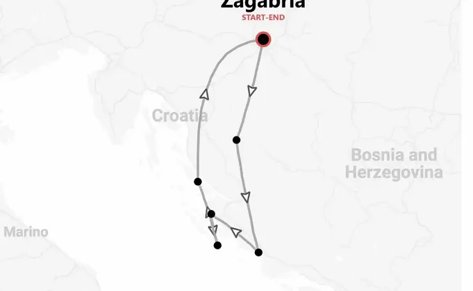 Croazia 360: tra Zagabria, Plitvice, Krka, Zara e Pag