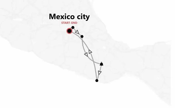 Mexique Dia de los Muertos : Mexico city, Oaxaca et plages