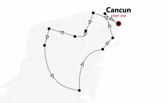 Mexico 360°: Discovering Yucatan from Cancun to Mayan Ruins