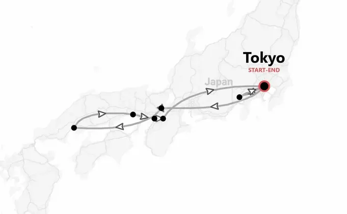 Japan 360°: Tokyo, Kyoto, Hiroshima and Osaka