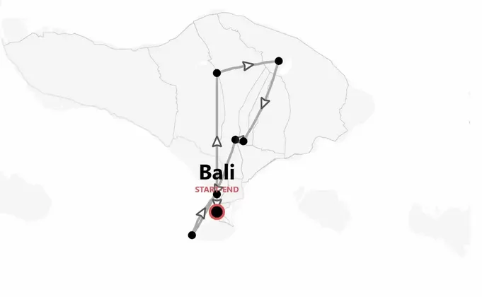 Bali 360°: Kuta, Ubud und Seminyak