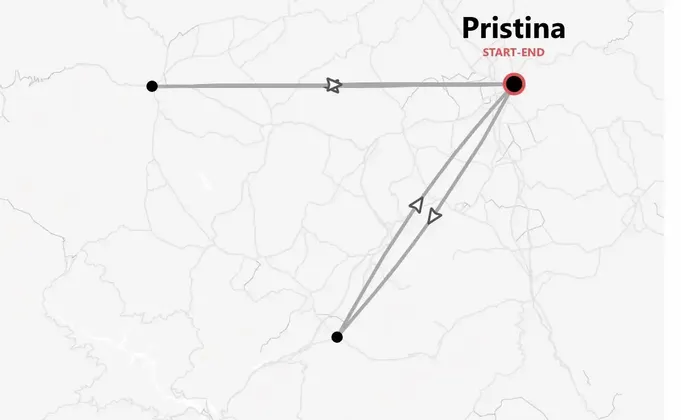 Kosovo express: fuori rotta nei Balcani, da Pristina a Peja