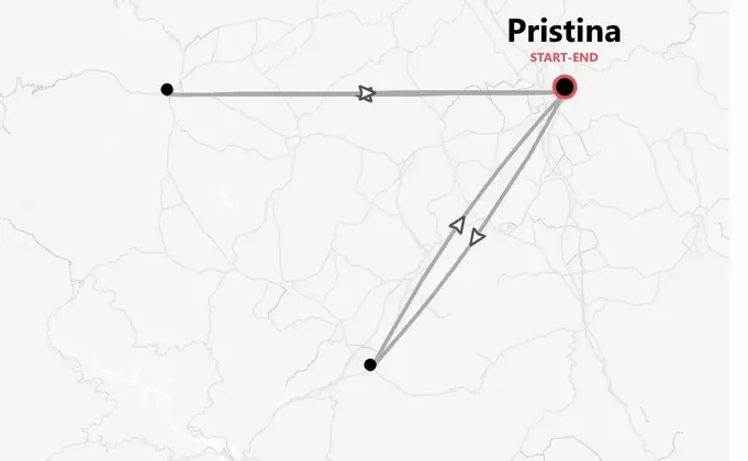 Kosovo express: fuori rotta nei Balcani, da Pristina a Peja