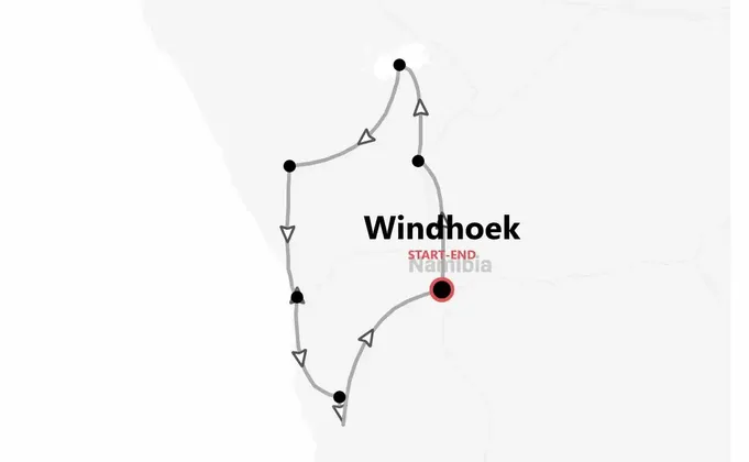 Namibia 360°: Windhoek, Cape Cross und Safari