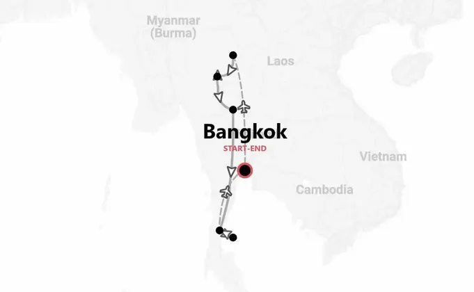 Thailand 360° Summer: Bangkok, Chiang Mai and Koh Tao