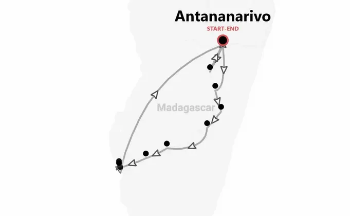 Madagascar 360°: Beach, jungle, baobabs, lemurs and chameleons