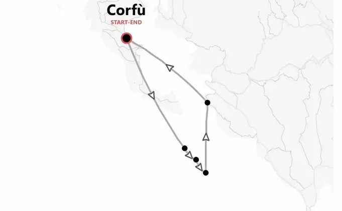 Corfù Sail: viaggio di gruppo in barca a vela