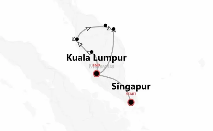 Singapur & Malaysia: Von Skyline bis Inselparadies