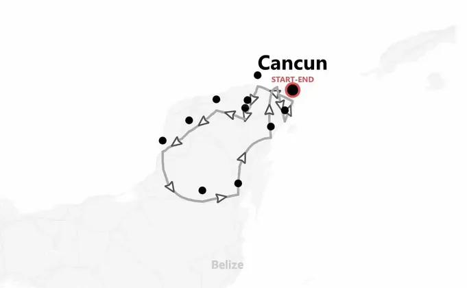 Mexiko 360°: Yucatán, Cenoten und Maya-Tempel