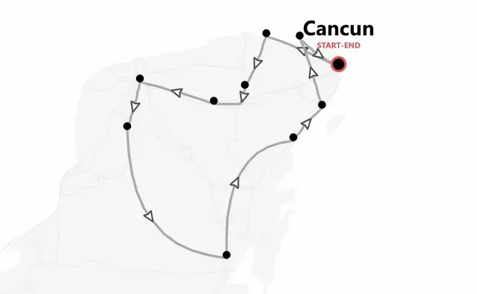 Mexico 360°: Discovering Yucatan from Cancun to Mayan Ruins