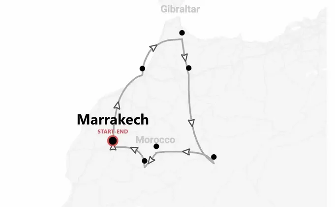 Maroc 360°: Marrakech, Chefchaouen, Fès et le désert