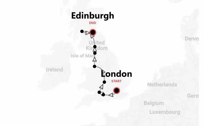 UK & Scotland 360°: From London Buzz to Scottish Wilds