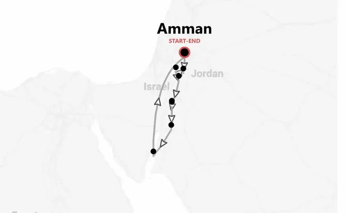 Jordan 360°: Petra, Wadi Rum and the Dead Sea