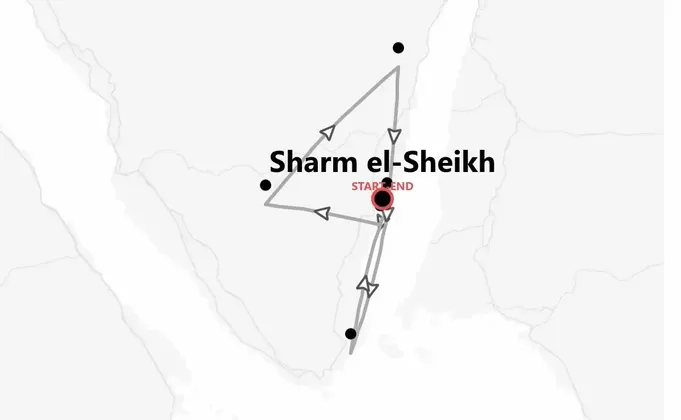 Egypt Beach Life: snorkel or dive in Dahab, Mount Sinai and local culture