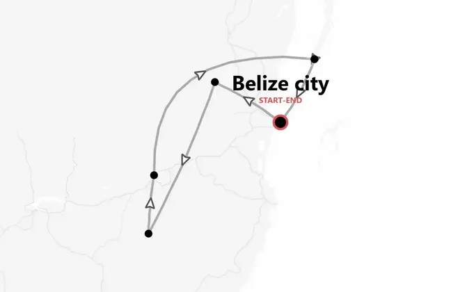 Belize 360°: Maya temples, Caribbean beaches, and Blue Hole