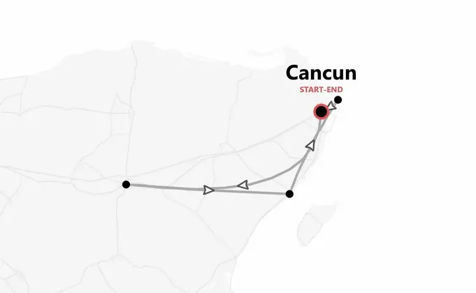 Yucatán Express: Mayan Wonders, Cenotes & Caribbean Vibes