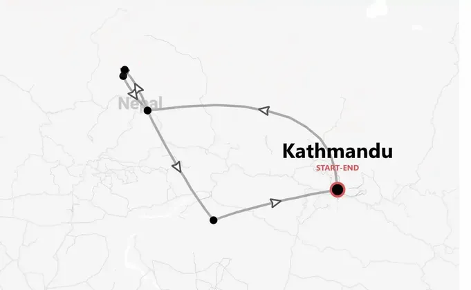 Nepal 360°: the temples of Kathmandu and the peaks of Annapurna