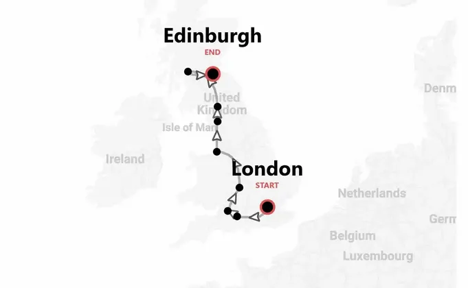 UK & Scotland 360°: From London Buzz to Scottish Wilds